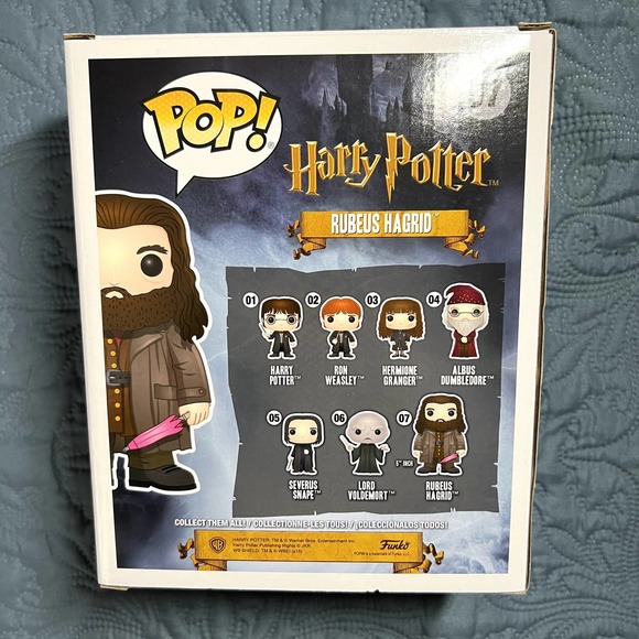 Harry Potter POP! Movies Rubeus Hagrid 6-Inch Vinyl Figure #07 [Super-Sized] - Picture 3 of 7